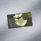 ヨセミテ国立公園のドッグウッズとレッドウッズ マグネット名刺 (インサイチュ)