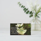 ヨセミテ国立公園のドッグウッズとレッドウッズ 名刺 (スタンド正面)