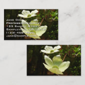 ヨセミテ国立公園のドッグウッズとレッドウッズ 名刺 (正面/裏面)