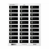 ヨセミテ国立公園のネバダ滝 ラベル (フルシート)