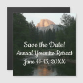 ヨセミテ国立公園のハーフドームサンセット (正面/裏面)