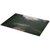 ヨセミテ国立公園のハーフドームサンセット カッティングボード (角)