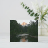 ヨセミテ国立公園のハーフドームサンセット カード (スタンド正面)