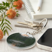 ヨセミテ国立公園のハーフドームサンセット キーホルダー (正面右)