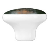 ヨセミテ国立公園のハーフドームサンセット セラミックノブ (側面)