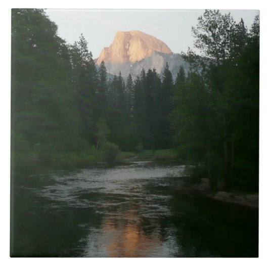 ヨセミテ国立公園のハーフドームサンセット タイル (正面)