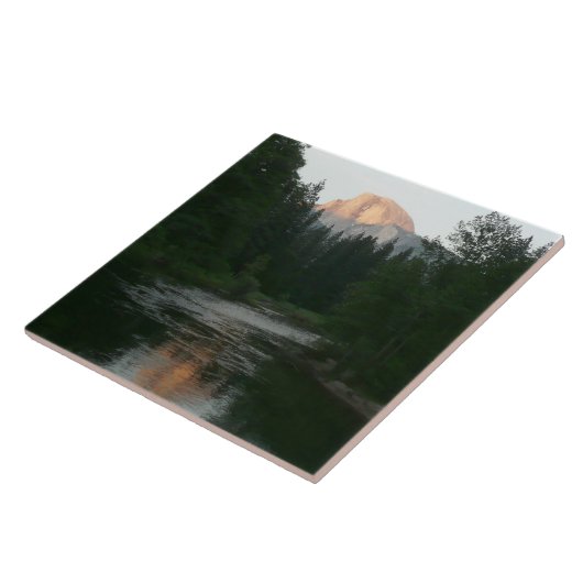 ヨセミテ国立公園のハーフドームサンセット タイル (側面)