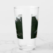 ヨセミテ国立公園のハーフドームサンセット タンブラーグラス (左)