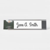 ヨセミテ国立公園のハーフドームサンセット デスクネームプレート (正面)