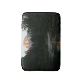 ヨセミテ国立公園のハーフドームサンセット バスマット (正面縦)