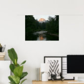 ヨセミテ国立公園のハーフドームサンセット ポスター (ホームオフィス)