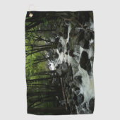 ヨセミテ国立公園のブリダルヴェイルクリーク ゴルフタオル (正面)