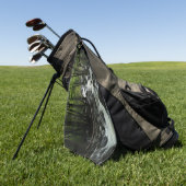 ヨセミテ国立公園のブリダルヴェイルクリーク ゴルフタオル (グリーン)