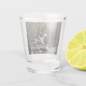 ヨセミテ国立公園のブリダルヴェイルクリーク ショットグラス (裏面)