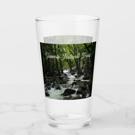 ヨセミテ国立公園のブリダルヴェイルクリーク タンブラーグラス (正面)