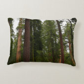 ヨセミテ国立公園のマリポサグローブ アクセントクッション (裏面)