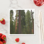 ヨセミテ国立公園のマリポサグローブ スタンダードランチョンナプキン (インサイチュ)