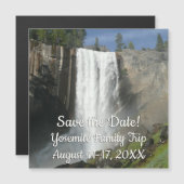 ヨセミテ国立公園のヴェルナル滝I (正面/裏面)