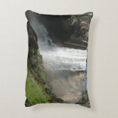 ヨセミテ国立公園のヴェルナル滝I アクセントクッション (裏面(縦))