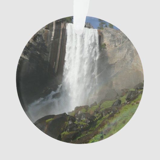 ヨセミテ国立公園のヴェルナル滝I オーナメント (正面)