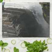 ヨセミテ国立公園のヴェルナル滝I キッチンタオル (折り畳み)