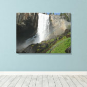 ヨセミテ国立公園のヴェルナル滝I キャンバスプリント (インサイチュ (ウッドフロア))