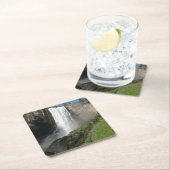 ヨセミテ国立公園のヴェルナル滝I スクエアペーパーコースター (インサイチュ)