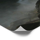 ヨセミテ国立公園のヴェルナル滝I ポスター (角)