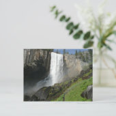 ヨセミテ国立公園のヴェルナル滝I ポストカード (スタンド正面)