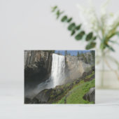 ヨセミテ国立公園のヴェルナル滝I ポストカード (スタンド正面)