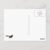 ヨセミテ国立公園のヴェルナル滝I ポストカード (裏面)