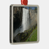 ヨセミテ国立公園のヴェルナル滝I メタルオーナメント (右)