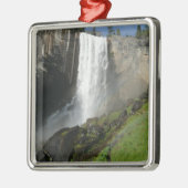 ヨセミテ国立公園のヴェルナル滝I メタルオーナメント (左)