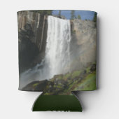 ヨセミテ国立公園のヴェルナル滝I 缶クーラー (裏面)