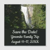 ヨセミテ国立公園のヴェルナル滝II (正面)