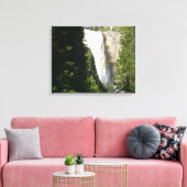 ヨセミテ国立公園のヴェルナル滝II キャンバスプリント (インサイチュ (リビング))