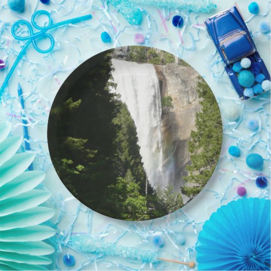 ヨセミテ国立公園のヴェルナル滝II ペーパープレート (パーティー)