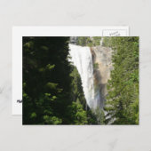 ヨセミテ国立公園のヴェルナル滝II ポストカード (正面/裏面)