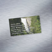 ヨセミテ国立公園のヴェルナル滝II マグネット名刺 (インサイチュ)
