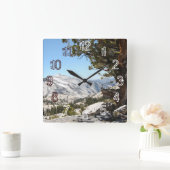 ヨセミテ国立公園の古い木 スクエア壁時計 (ホーム)