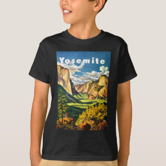 ヨセミテ国立公園の旅アート Tシャツ