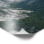 ヨセミテ国立公園の氷河からの眺め フォトプリント            (角)