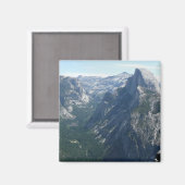 ヨセミテ国立公園の氷河からの眺め マグネット (正面/裏面)