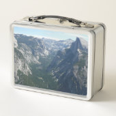 ヨセミテ国立公園の氷河からの眺め メタルランチボックス (裏面)