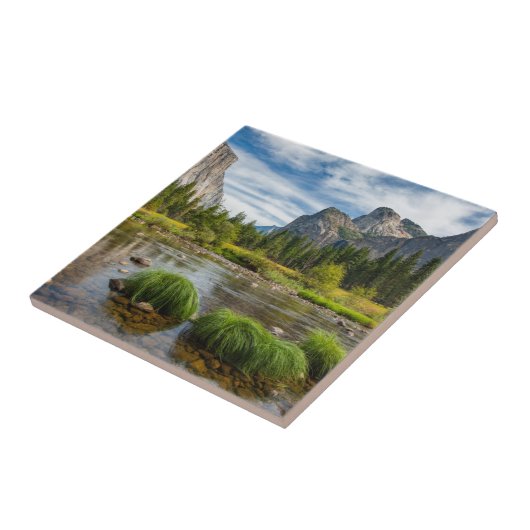 ヨセミテ国立公園の谷の眺め タイル (側面)