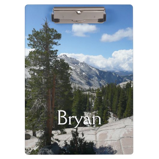 ヨセミテ国立公園のOLMSTED POINT III クリップボード (正面)