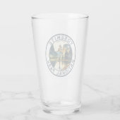 ヨセミテ国立公園ウォーターカラーハーフドームサンセット タンブラーグラス (裏面)