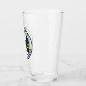 ヨセミテ国立公園ウォーターカラーハーフドームサンセット タンブラーグラス (左)