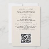 ヨセミテ国立公園ウォーターカラーランド結婚ズ 招待状 (裏面)