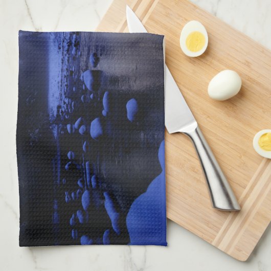 ヨセミテ国立公園エルキャピタンマウンテン キッチンタオル (四つ折り)